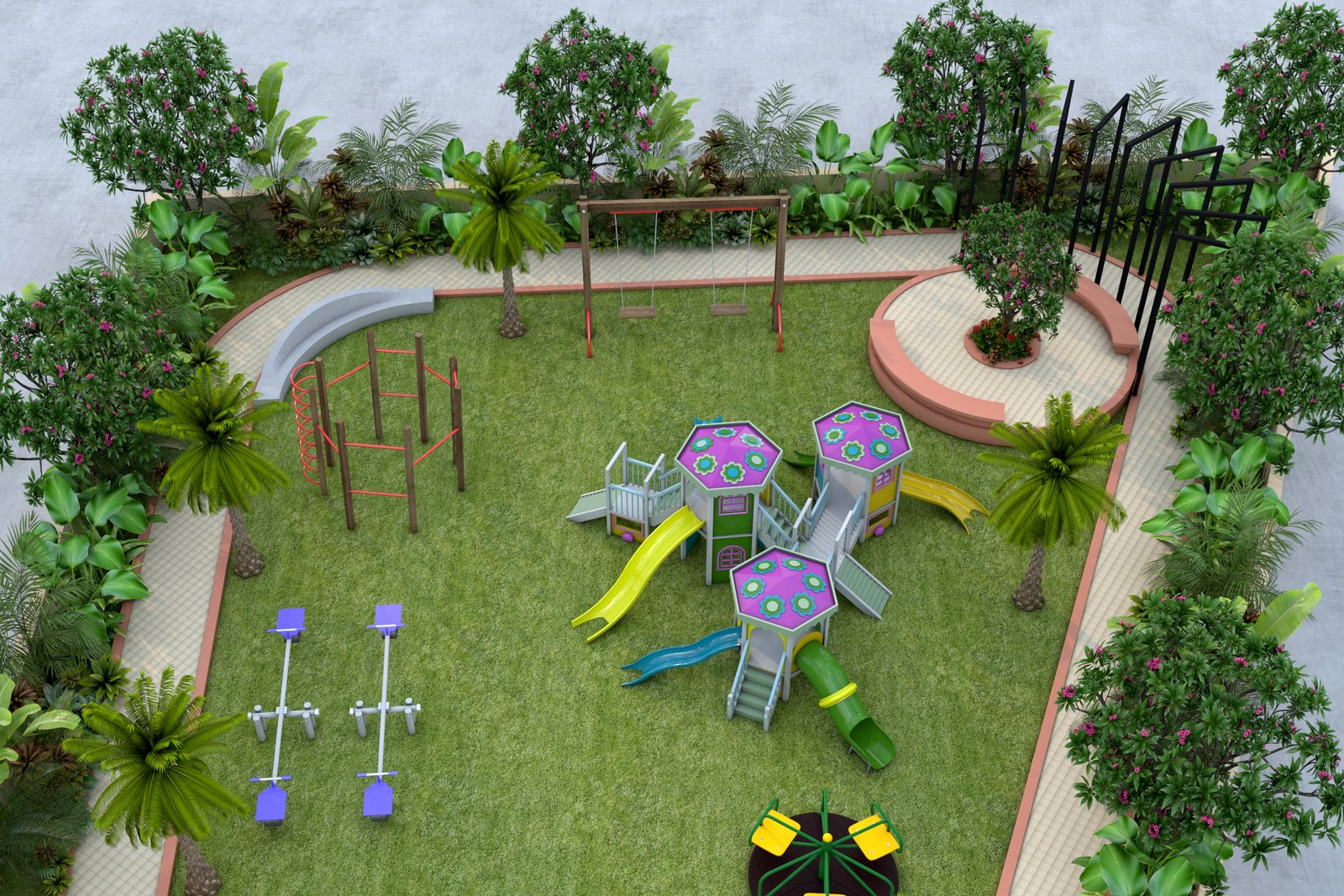 Bedroom with natural light