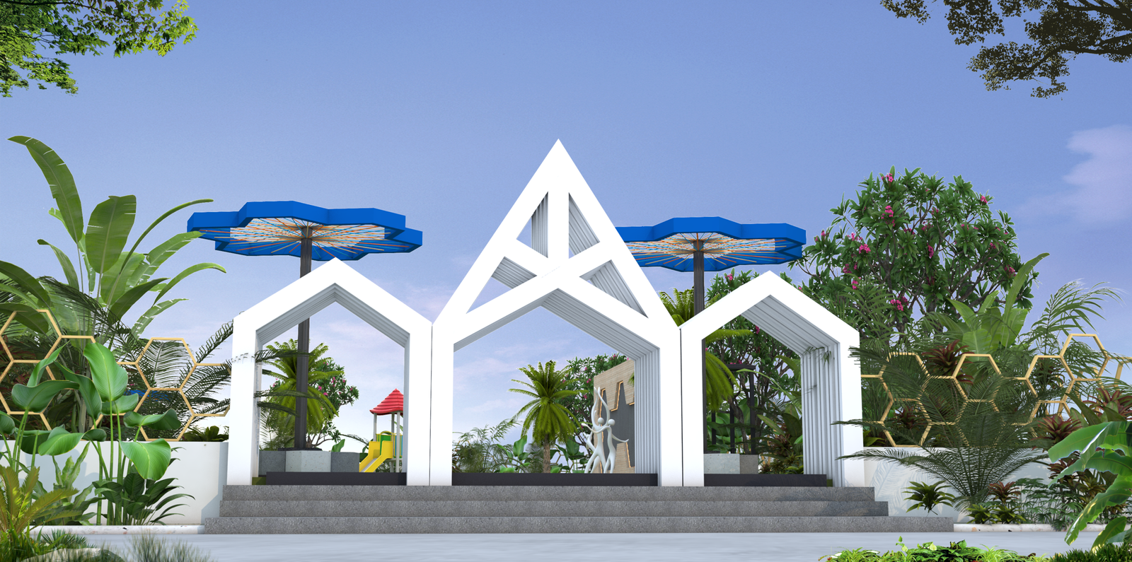 Bedroom with natural light